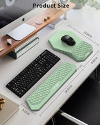 Ergonomic Mouse Pad with Wrist Rest & Keyboard Wrist Rest Support Set - Image 6