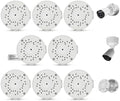 Universal Security Camera Junction Box, Metal Hide Cable Junction Boxes by KURIAUDDO