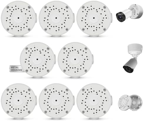 Universal Security Camera Junction Box, Metal Hide Cable Junction Boxes by KURIAUDDO
