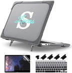 Batianda Custom Name Heavy Duty Case for MacBook Air 13 Inch 2018-2020 by Batianda