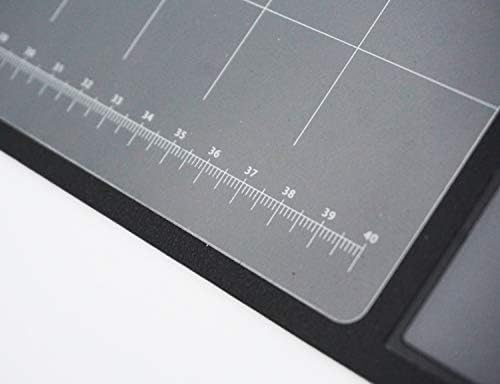 Multifunctional Desk Mat with Calendar, with Pockets for Notes/Monthly Plans/Photos/Business Cards, Waterproof and Non-Slip Mouse Pad, 27.6'' x 13'' Black - Image 7