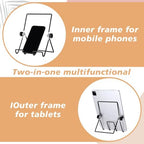 Kenning 24 Pack Adjustable Metal Book Display Stands Bulk - Image 3