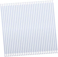 VOSAREA 50Pcs Heavy Duty White Metal File Organizer Sticks Hanging File Rails for Document Storage Easy Install Holder for Office Home School and Cabinets by Vosarea