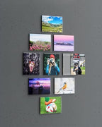 20 Pcs Acrylic Sign Holder 8.5 x 11, Vertical Wall Mount Sign Holders - Image 7