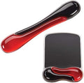 Kensington Duo Gel Mouse & Keyboard Wrist Rest Bundle Set, Ergonomic Keyboard and Mouse Pad With Wrist Support, Keyboard Wrist Rest, Computer Keyboard Pad, Cooling Gel, Non-Skid Backing, Red K50036WW by Unknown