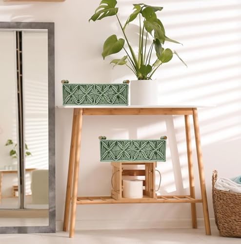 Boho Decor Basket for Toilelt Paper Storage Baskets for Organizing - Image 6