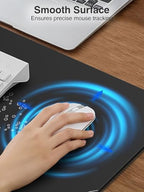 Magnetic Wireless Charging Mouse Pad, 31.5"x15.8" Large Desk Mat - Image 5