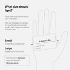 DELTAHUB Carpio 2.0 - Left-Handed Truly Ergonomic Wrist Rest for Mouse, Carpal Tunnel Support, Pain Relief, Anti-Fatigue, Easy Glide, Sleek, Office Computer, Laptop, Gaming - Small, Black - Image 2
