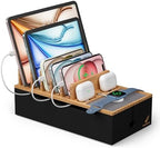 Pezin & Hulin Cord Organizer Box with 6 Wire Cables-Natural + Black by PezinHulin