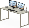 SHW Mission 55-Inch Home Office Computer Desk, Maple by SHW
