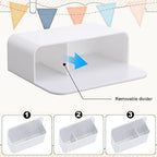 Colarr 20 Pack Magnetic Dry Erase Marker Holder Bulk, White - Image 3