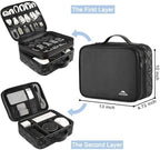 MATEIN Cord Organizer Case with Adjustable Divider, Large DJ Cable File Bag - Image 2