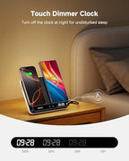 Dual Phone Foldable Wireless Charging Station for iPhone, Galaxy, Pixel - Image 3