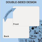 26 Pack Dry Erase Boards, 9"x12" Double Sided Easel Personal Small Whiteboards for Kids, Education Teacher Classroom Bulk, Mini Portable Handheld Drawing Writing White Boards Lapboards for Students - Image 4