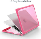 Batianda Heavy Duty Case for MacBook Air 13 Inch 2018-2020, Pink - Image 6