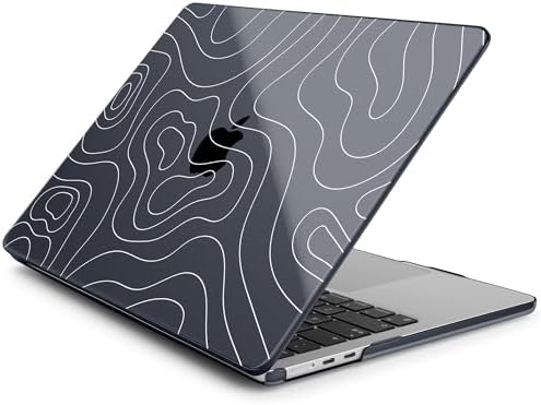 Batianda AstroGrid Case for MacBook Air 13.6" M2-M5 Chip, Contour Grid - Image 4