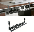 No Drill Under Desk Cable Tray, Heavy Duty Metal Organizer by Unknown