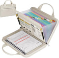 Tamfile Fireproof Accordion File Folder with Handle, Document Organizer by Tamfile