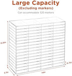 BEYGORM Horizontal Marker Organizer for 320 Markers, Acrylic Large Shelf - Image 2