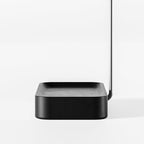 Raico Headphone Stand with Catchall Tray Base Premium Showpiece Headset Holder with Storage Solid Wood (Black Wood) - Image 3