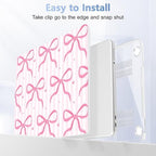 4-in-1 Hard Case for 2026 MacBook Neo 13 (A3404), Bows-Stripe - Image 5
