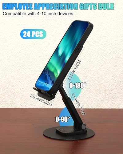 24 Pcs Employee Appreciation Gifts Bulk, Rotating Phone Stands - Image 5