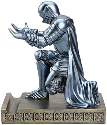 Windbreaker Soldier Knight Pen Holder Personalized Desk Accessory Blue - Image 3