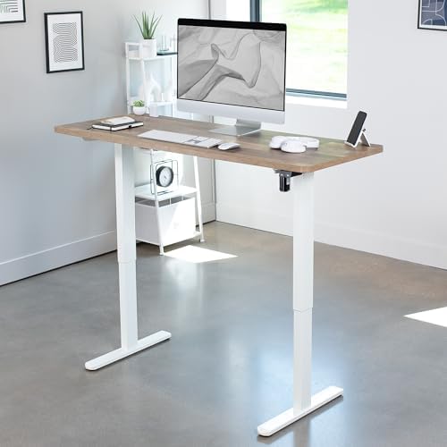 VIVO Reclaimed Wood 60 x 24 in Standing Desk, DESK-KIT-W06P - Image 2