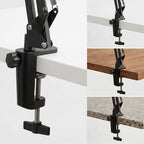 Overhead Phone Mount with Table Clamp – Stable Top-Down Phone Holder for Drawing, Tracing, Filming & Crafts – Adjustable Desk Clamp Stand for Creators - Image 3
