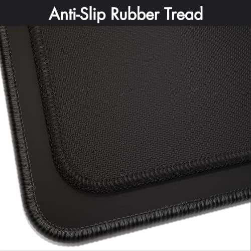 Gamer Boss - Gaming Mouse Pad - 48 x 24 Inches - 4mm Thick with Stitched Edges, Non-Slip Rubber Base, Premium Cloth Mousepad, Desk Mat for Laptop, Keyboard, Computer & PC (Mega, Black) - Image 5