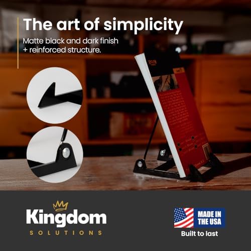 KINGDOM SOLUTIONS - 6.25" Black Acrylic Display Stand Made in USA - 12 Pack - Image 6