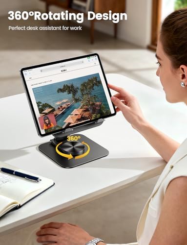 Lamicall Magnetic Phone Stand & Adjustable iPad Stand for Desk - Image 7