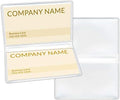 StoreSMART - White Folding Business Card Holders - 50 Pack - Polypropylene Plastic (RPP2915W-50) by StoreSMART