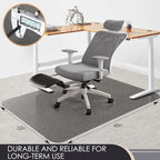 Kuyal Office Chair Mat for Carpet, Set of 2, Heavy Duty Computer Chair Mat - Image 2
