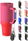 Frost Buddy Thicc Buddy 40oz Tumbler - Spill-Proof Flip Lid (Guava Pop1) by FrostBuddy