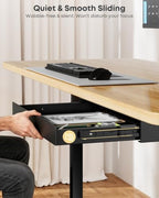 Under Desk Storage Drawer, 14.8" Wide Slide Out Under Desk Drawer - Image 5