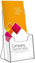 NIUBEE Acrylic Brochure Holder 4 x 6, Flyer Holder Stands Display, 6 Pack - Image 3