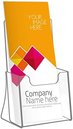 NIUBEE Acrylic Brochure Holder 4 x 6, Flyer Holder Stands Display, 6 Pack - Image 3
