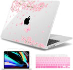 May Chen for MacBook Air 15 inch Case M5 M4 M3 M2 2026 2024-2023, Model A3448 A3241 A3114 A2941, Closes Seamlessly Hard Shell Laptop Cover with Keyboard Cover, Cherry Blossom by MayChen