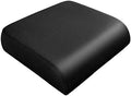 YOUFI Extra Thick Large Seat Cushion, Gel Memory Foam Cushion with Carry Handle Non Slip Bottom, Pain Relief Coccyx Cushion for Wheelchair Office Chair (Black, 19" x 17.5" x 4") by EnjoyComfortableSitting
