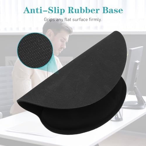 8 Pack Ergonomic Mouse Pad with Wrist Support Set Soft Smooth Gel Rest Comfortable Memory Foam for Easy Typing Gaming Computer Laptop Office Home - Image 4