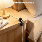 Rotatable Cord Holder for Nightstand 360° Magnetic Cable Clips - Image 7