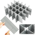 Blosssound 15 Pcs 5.12 Tall Drawer Divider Adjustable Drawer Organizer,Grey by Blosssound