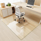 [Tempered Glass] 42" x 60" Glass Office Chair Mat for Carpet by KOONMI