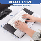 Keyboard Stand with Wrist Rest，Ergonomic Wrist Pad Memory Foam - Image 4