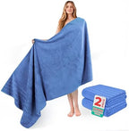American Soft Linen 100% Cotton Luxury Turkish Towels, 2PC 35x70 Bath Sheet by AmericanSoftLinen
