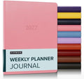 Harbor Weekly Journal Notebook Planner 2027 Cambridge Flamingo by Harbor
