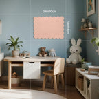 Scalloped Bulletin Board 24x18 inches, Decorative Felt Pin Board for Wall - Image 3