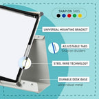 Tarifold Desktop Reference Display System, 30 Pockets, Expandable, Black - Image 3