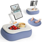 SAIJI Kindle Pillow Stand for Bed, Soft and Comfortable Tablet Holder, Blue by SAIJI